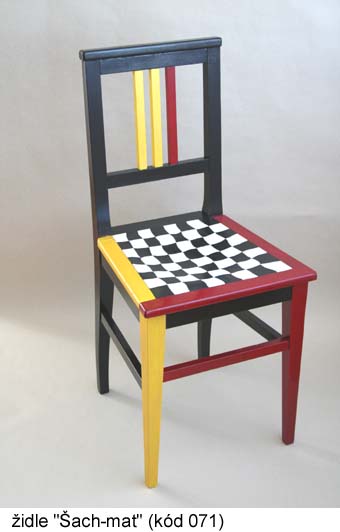 židle "Šach-mat"